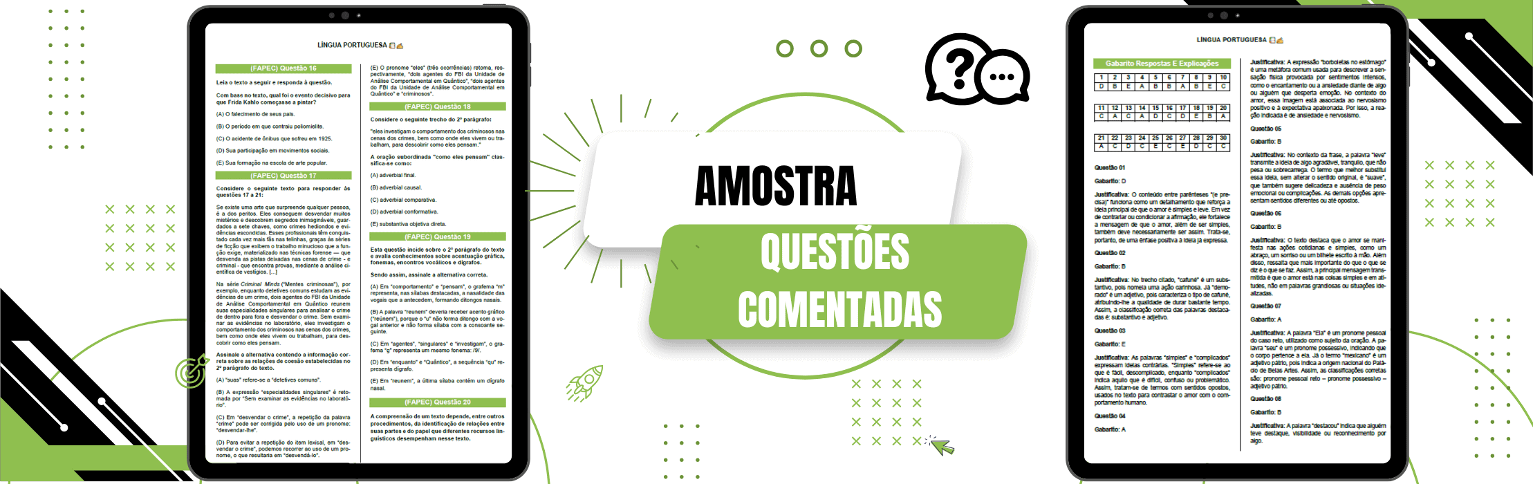 Amostra Questões Comentadas