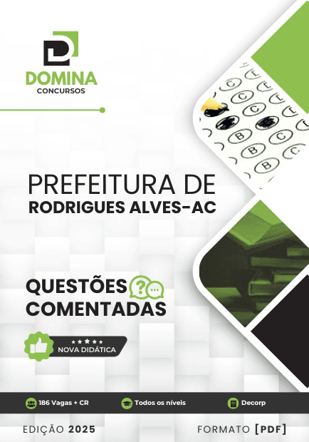 190 Questões Comentadas Rodrigues Alves AC 2025
