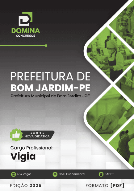 Apostila Vigia Bom Jardim PE 2025