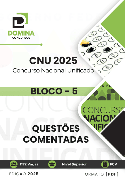 200 Questões Comentadas CNU 2025 - BLOCO 5