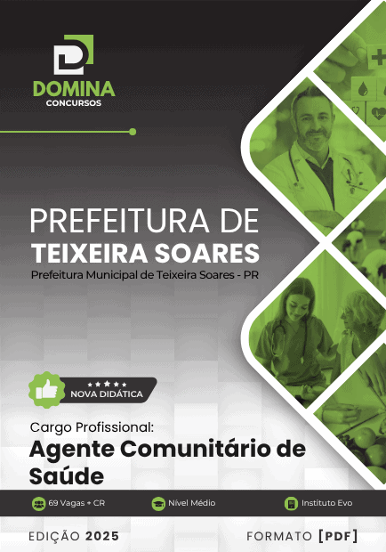 Apostila Agente Comunitário de Saúde Teixeira Soares PR 2025