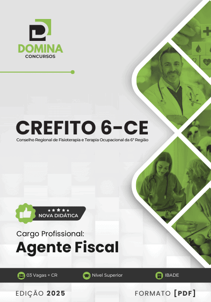 Apostila Agente Fiscal CREFITO 6 CE 2025