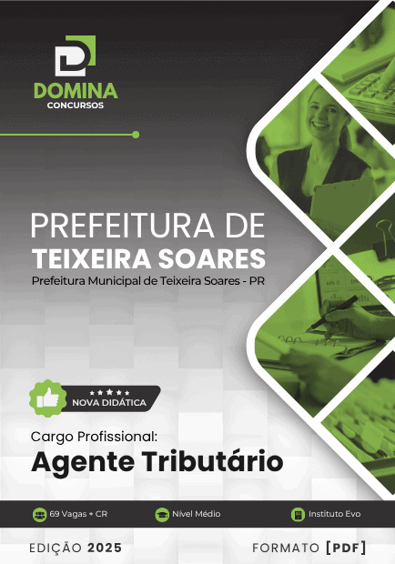 Apostila Agente Tributário Teixeira Soares PR 2025