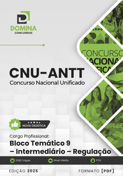 Apostila BLOCO 9 Intermediário Regulação ANTT CNU 2025