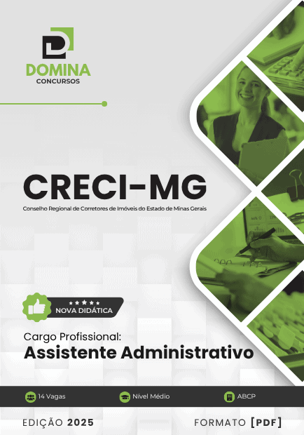 Apostila Assistente Administrativo CRECI MG 2025