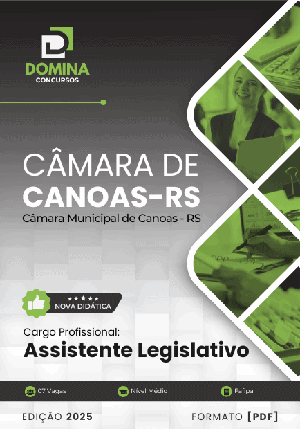 Apostila Assistente Legislativo Câmara Canoas RS 2025