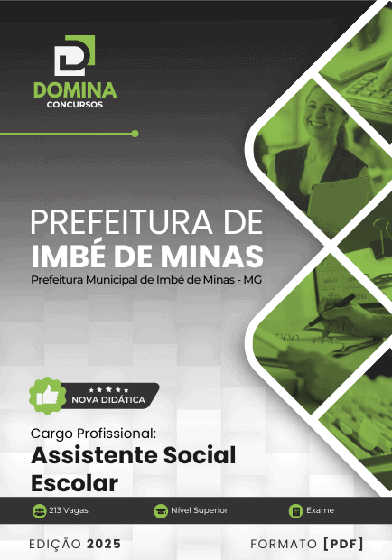 Apostila Assistente Social Imbé de Minas MG 2025
