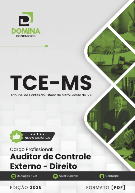 Apostila Auditor de Controle Externo Direito TCE MS 2025