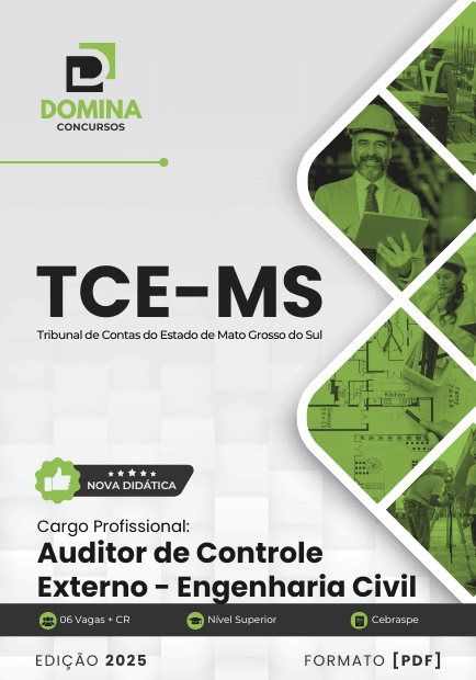 Apostila Auditor de Controle Externo Ciências Contábeis TCE MS 2025