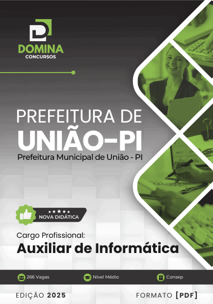 Apostila Auxiliar de Informática União PI 2025