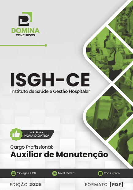 Apostila Auxiliar de Manutenção ISGH CE 2025