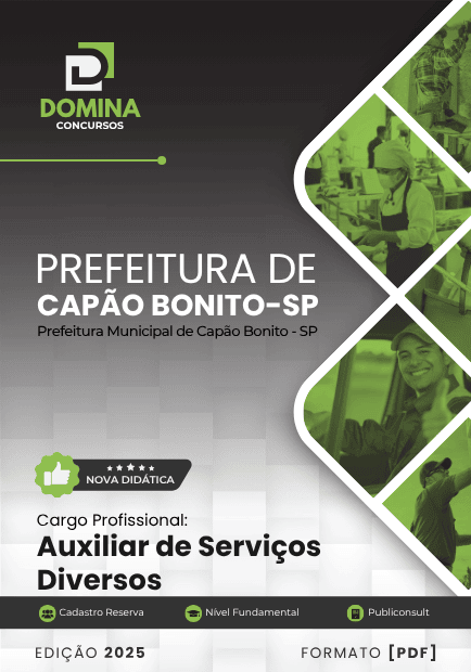 Apostila Copeira Capão Bonito SP 2025