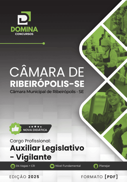 Apostila Vigilante Câmara de Ribeirópolis SE 2025