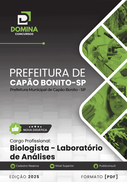 Apostila Educador Físico Capão Bonito SP 2025