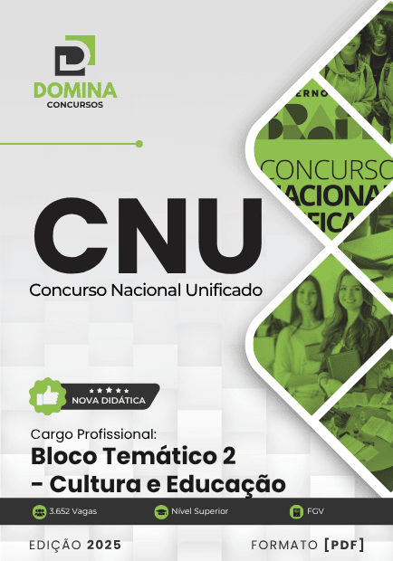 Apostila BLOCO 2 Cultura e Educação CNU 2025