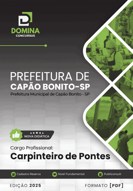 Apostila Encanador Capão Bonito SP 2025