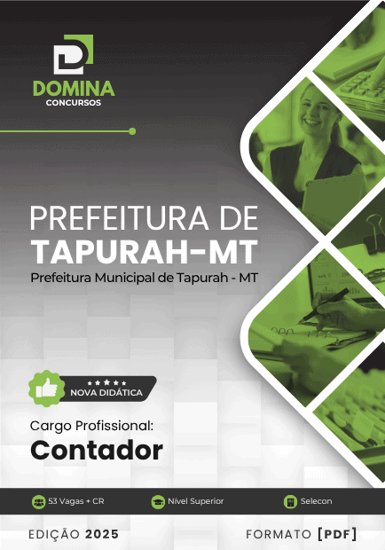 Apostila Contador Tapurah MT 2025