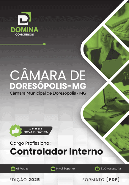 Apostila Controlador Interno Câmara Doresópolis MG 2025