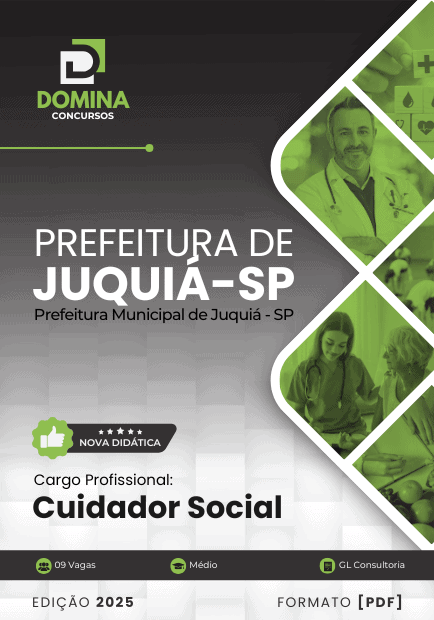 Apostila Cuidador Social Juquiá SP 2025