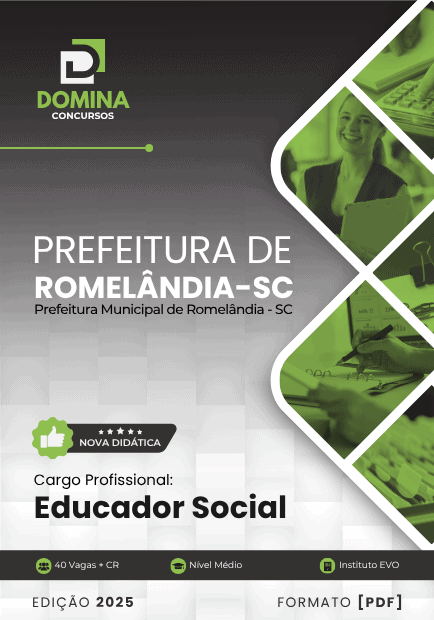 Apostila Educador Social Romelândia SC 2025