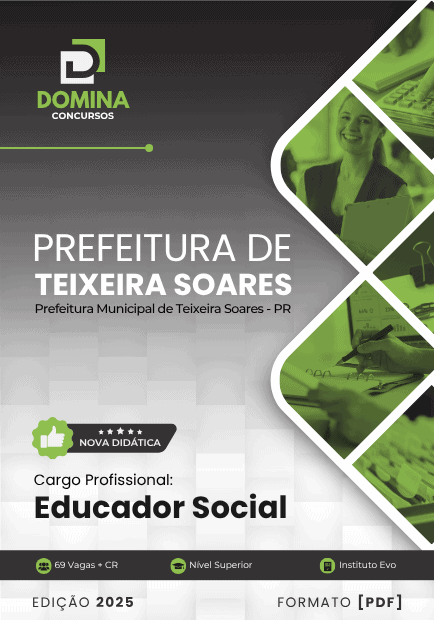 Apostila Educador Social Teixeira Soares PR 2025
