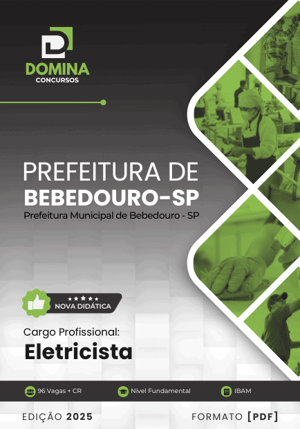 Apostila Eletricista Bebedouro SP 2025