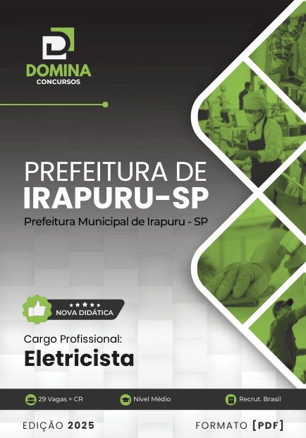 Apostila Eletricista Irapuru SP 2025