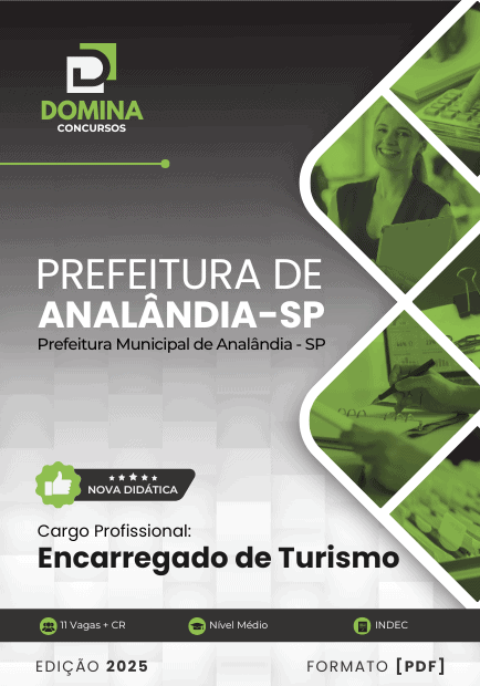 Apostila Supervisor Analândia SP 2025