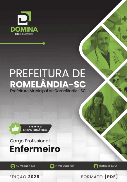 Apostila Enfermeiro Romelândia SC 2025