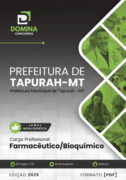 Apostila Farmacêutico Bioquímico Tapurah MT 2025