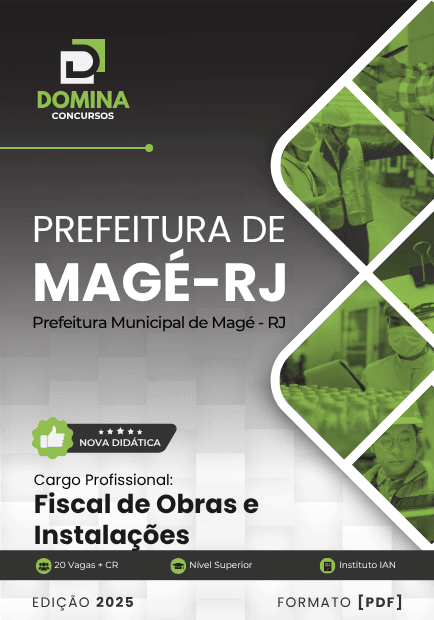 Apostila Fiscal Sanitarista Magé RJ 2025