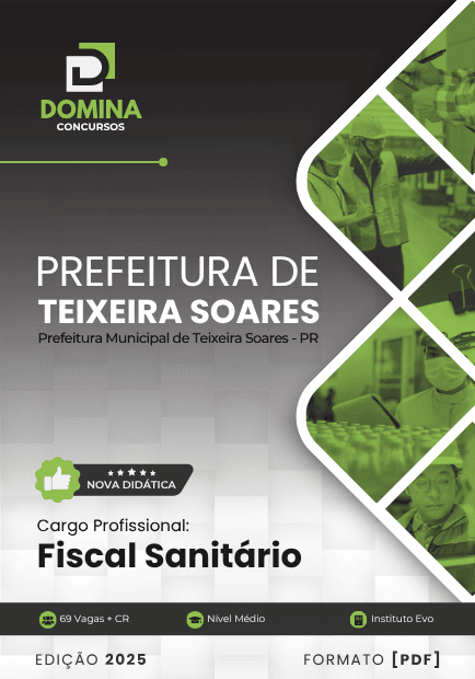 Apostila Fiscal Sanitário Teixeira Soares PR 2025