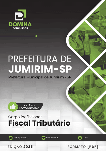 Apostila Fiscal Tributário Jumirim SP 2025