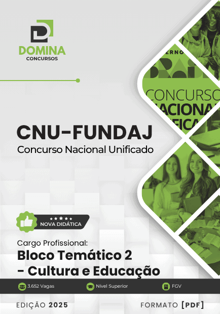 Apostila BLOCO 2 Cultura e Educação ENAP CNU 2025