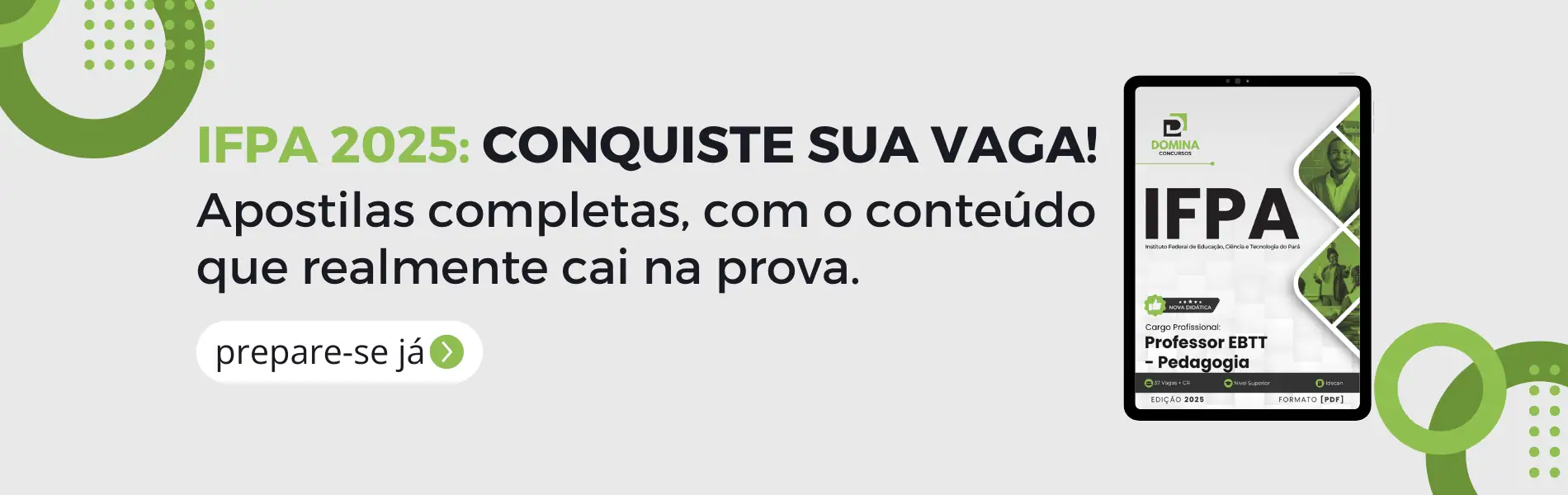Apostilas para Concursos IFPA 2025
