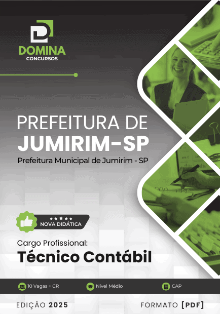 Apostila Técnico Contábil Jumirim SP 2025