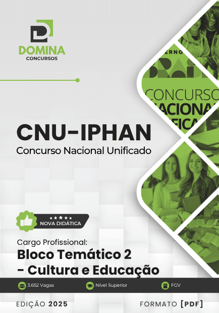 Apostila BLOCO 2 Cultura e Educação IPHAN CNU 2025