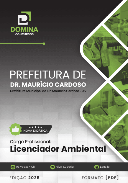 Apostila Licenciador Ambiental Doutor Maurício Cardoso RS 2025