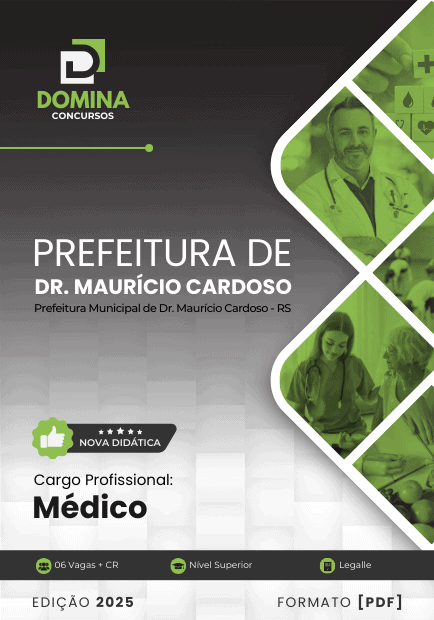 Apostila Médico Doutor Maurício Cardoso RS 2025