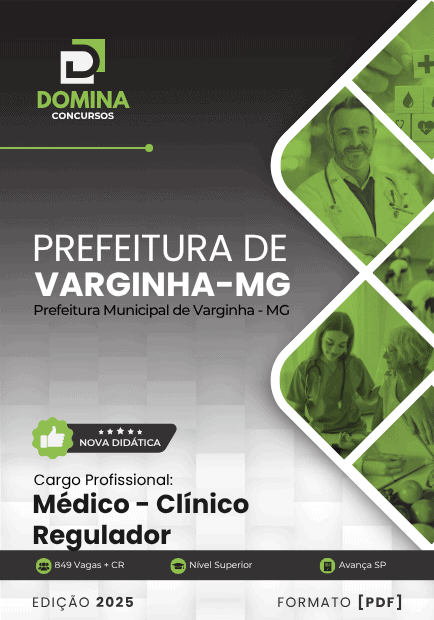 Apostila Médico Clínico Regulador Varginha MG 2025