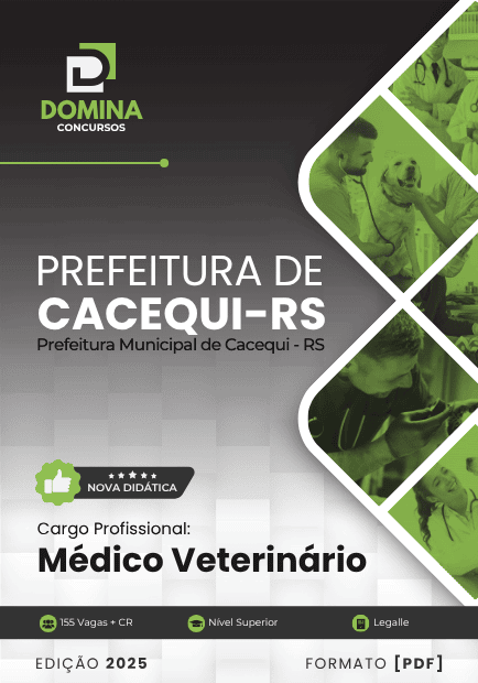 Apostila Médico Veterinário Cacequi RS 2025