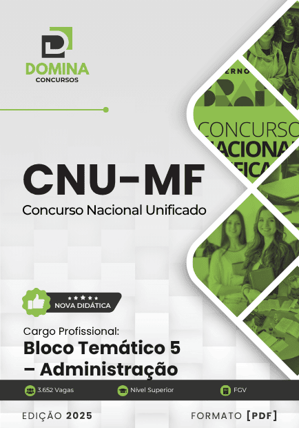 Apostila BLOCO 5 Administração INSS CNU 2025