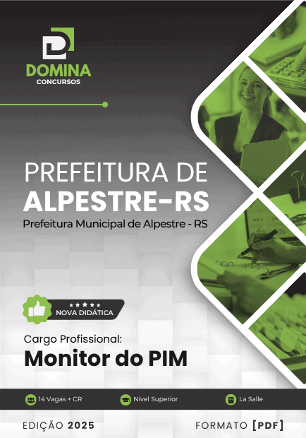 Apostila Monitor do PIM Alpestre RS 2025