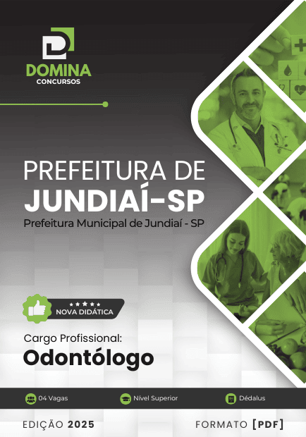 Apostila Odontólogo Jundiaí SP 2025