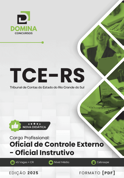 Apostila Oficial de Controle Externo Oficial Instrutivo TCE RS 2025