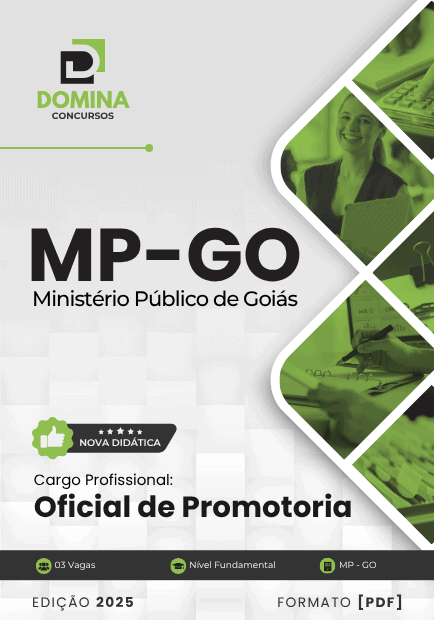 Apostila MP GO 2025 Secretário Auxiliar