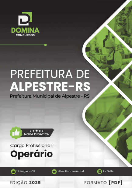 Apostila Operário Alpestre RS 2025