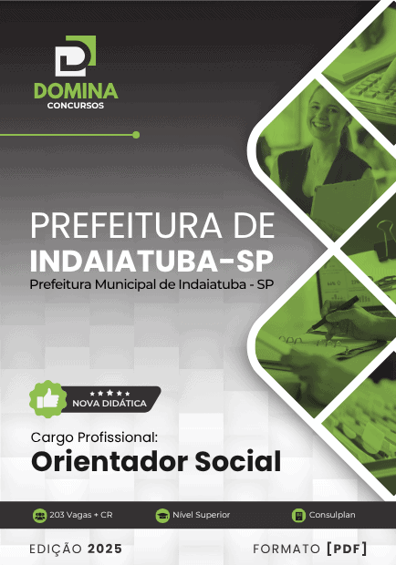 Apostila Orientador Social Indaiatuba SP 2025