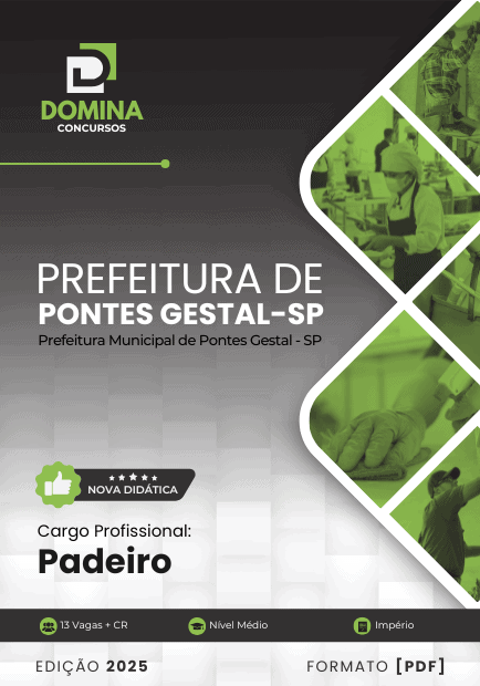Apostila Padeiro Pontes Gestal SP 2025