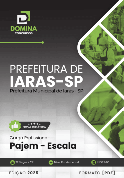Apostila Pajem Escala Iaras SP 2025